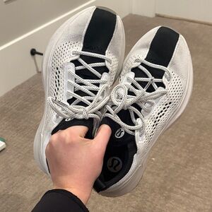 lululemon Chargefeel 3 Black and White Athletic Shoes